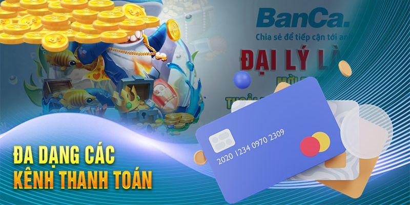 Các hình thức nạp tiền Banca30 hiện đại trên website