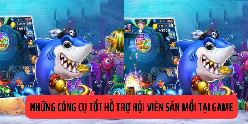 Những trang bị hỗ trợ anh em trong việc săn mồi tại game bắn cá xèng